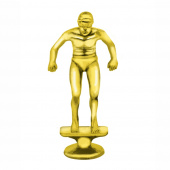 Фигура 3005 "Плавание мужчины", 7,6 см, золото