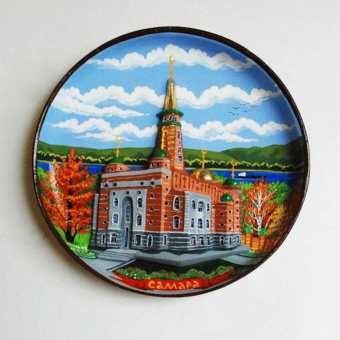 Тарелка "Самарская мечеть" ТК15-40