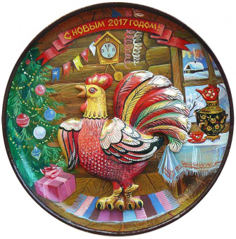 Тарелка "Петух" ТК15-24