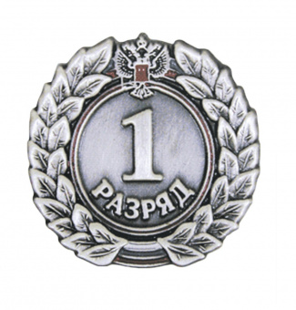 Значок 1 разряд